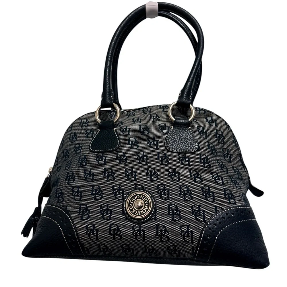 Dooney & Bourke Black and Gray Women's Bag in excellent condition